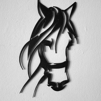 Tranh treo tường hình ngựa (Horse wall art)