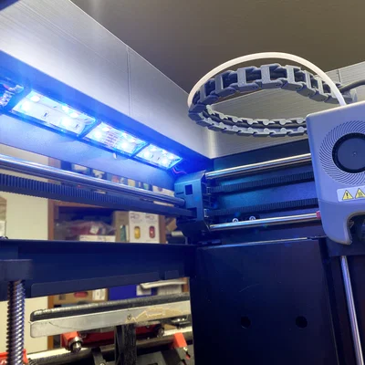 Phụ kiện gắn đèn LED cho Flashforge Adventurer 5M (AD5M) - Hỗ trợ LED 5050 v1.0