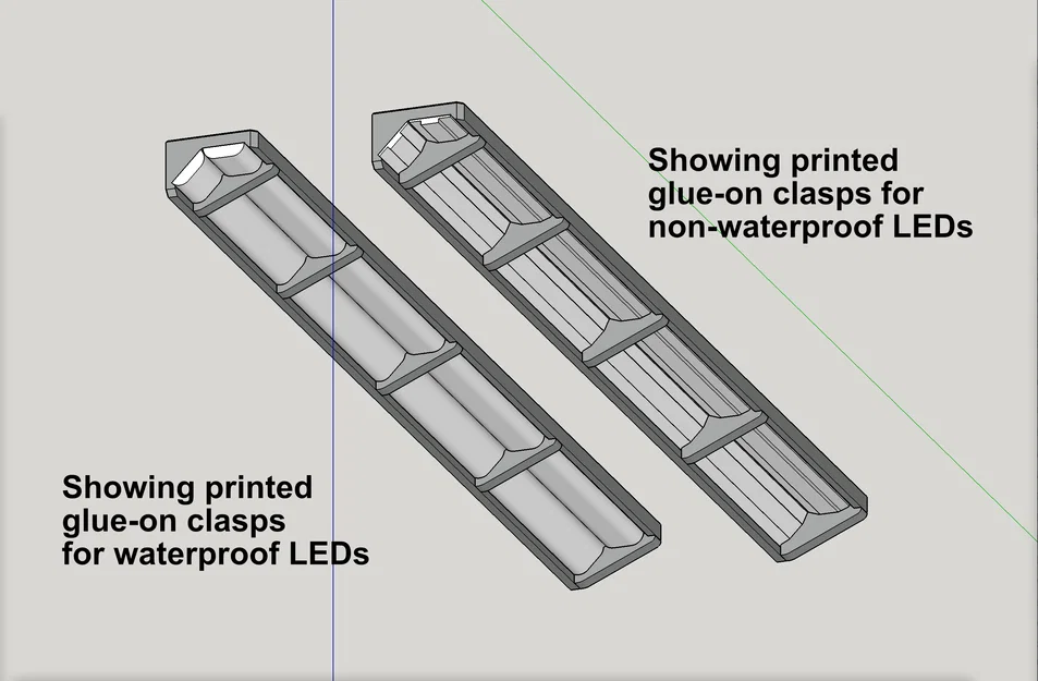 Phụ kiện gắn đèn LED cho Flashforge Adventurer 5M (AD5M) - Hỗ trợ LED 5050 v1.0 - Image 6