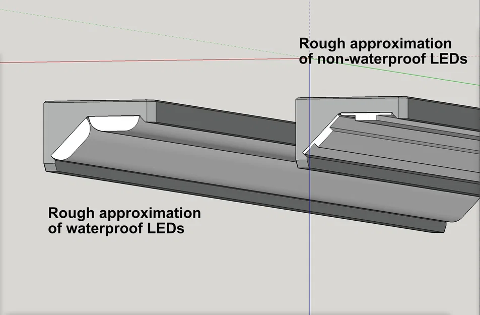 Phụ kiện gắn đèn LED cho Flashforge Adventurer 5M (AD5M) - Hỗ trợ LED 5050 v1.0 - Image 7
