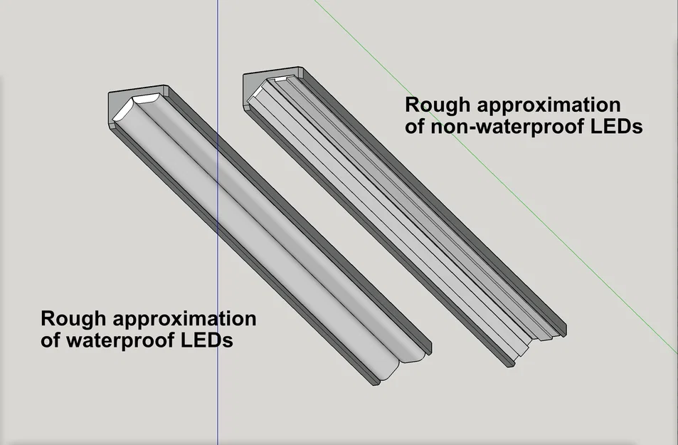 Phụ kiện gắn đèn LED cho Flashforge Adventurer 5M (AD5M) - Hỗ trợ LED 5050 v1.0 - Image 12
