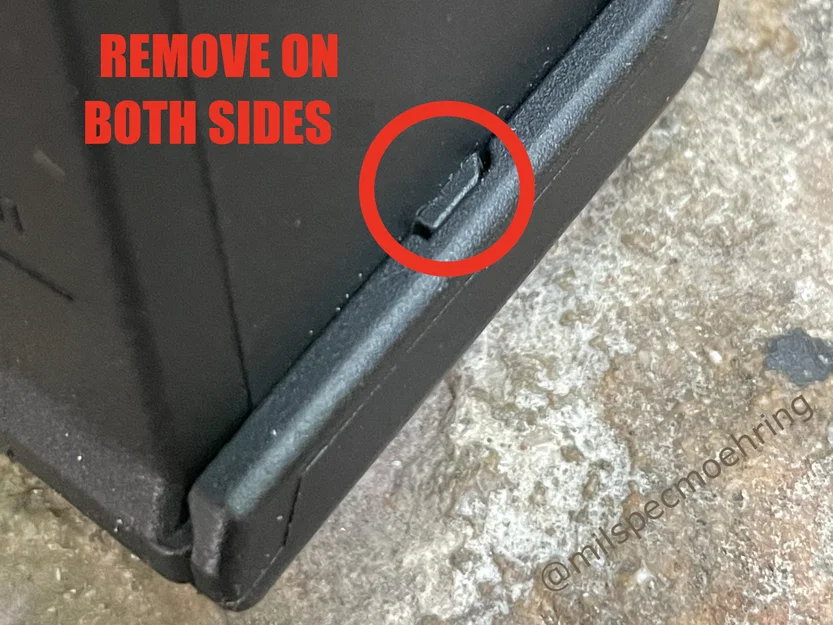 Phần mở rộng băng đạn +3 dành cho Glock 9x19 OEM - Image 2