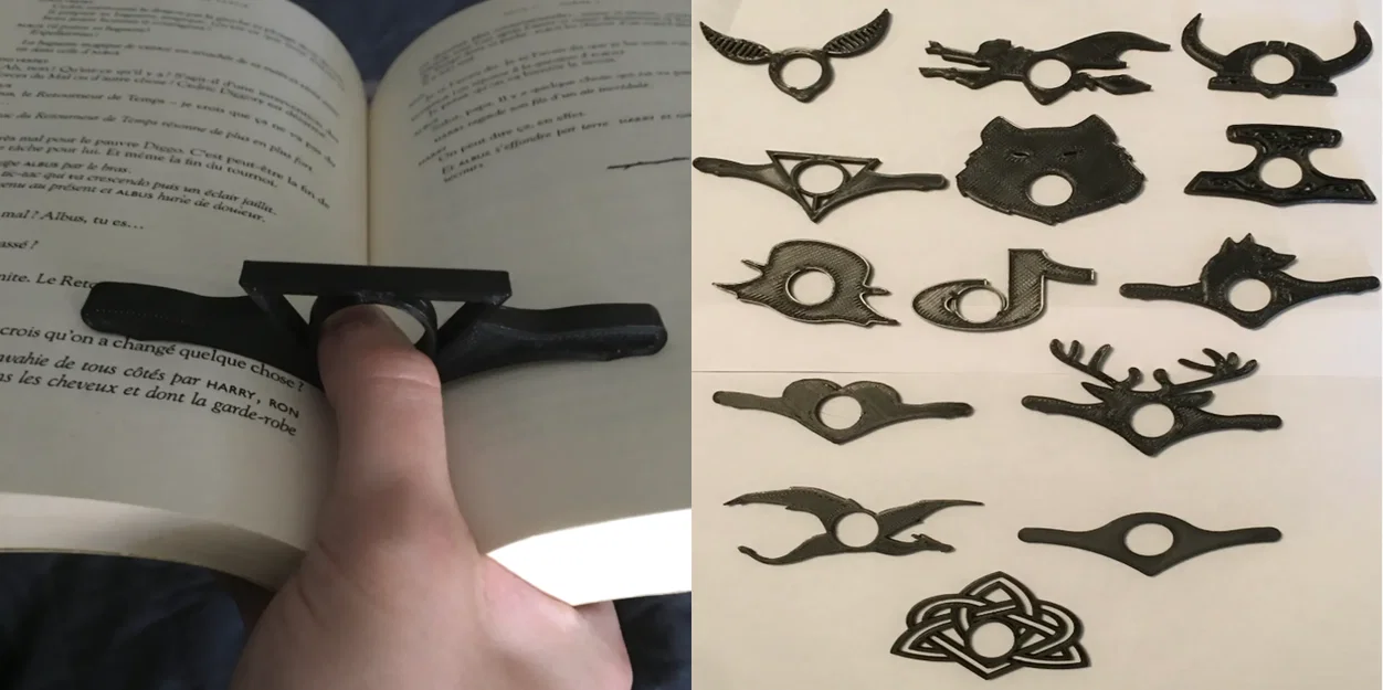 Dụng cụ giữ trang sách (Book page holder) với nhiều thiết kế độc đáo - Image 1