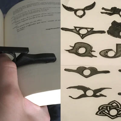 Dụng cụ giữ trang sách (Book page holder) với nhiều thiết kế độc đáo