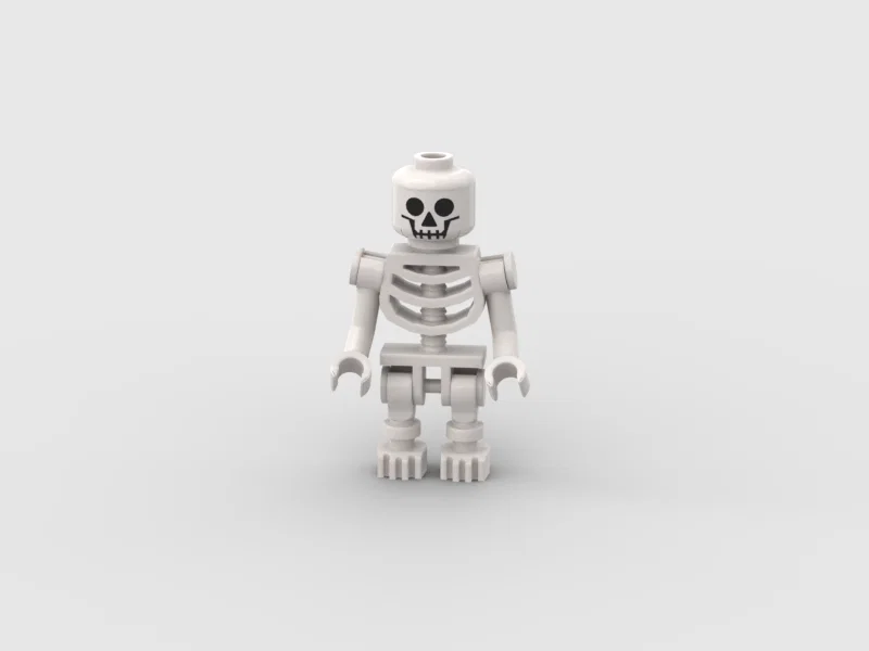 Mô hình bộ xương Lego cử động linh hoạt (Movable Lego Skeleton) - Image 1