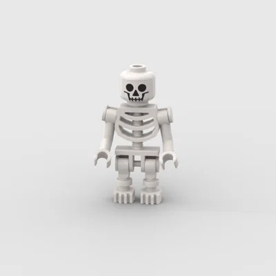 Mô hình bộ xương Lego cử động linh hoạt (Movable Lego Skeleton)