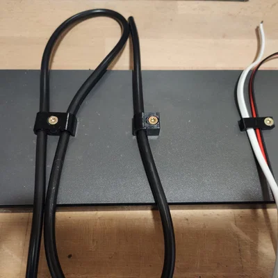 Kẹp cố định dây điện và dải LED 3D (Cable Clamp) tiện lợi
