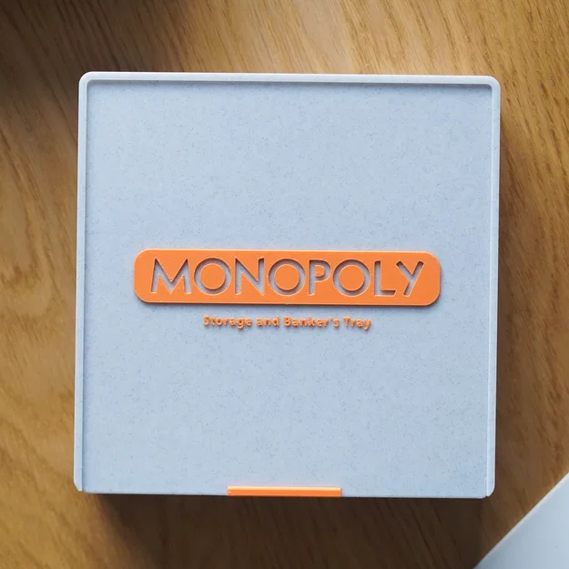 Hộp đựng và khay ngân hàng cho bộ cờ tỷ phú Monopoly - Image 6