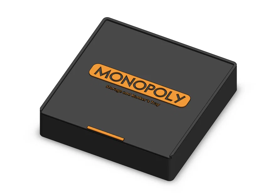 Hộp đựng và khay ngân hàng cho bộ cờ tỷ phú Monopoly - Image 15