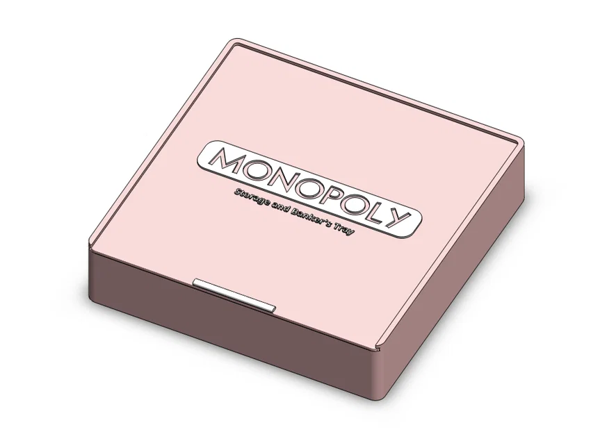 Hộp đựng và khay ngân hàng cho bộ cờ tỷ phú Monopoly - Image 16