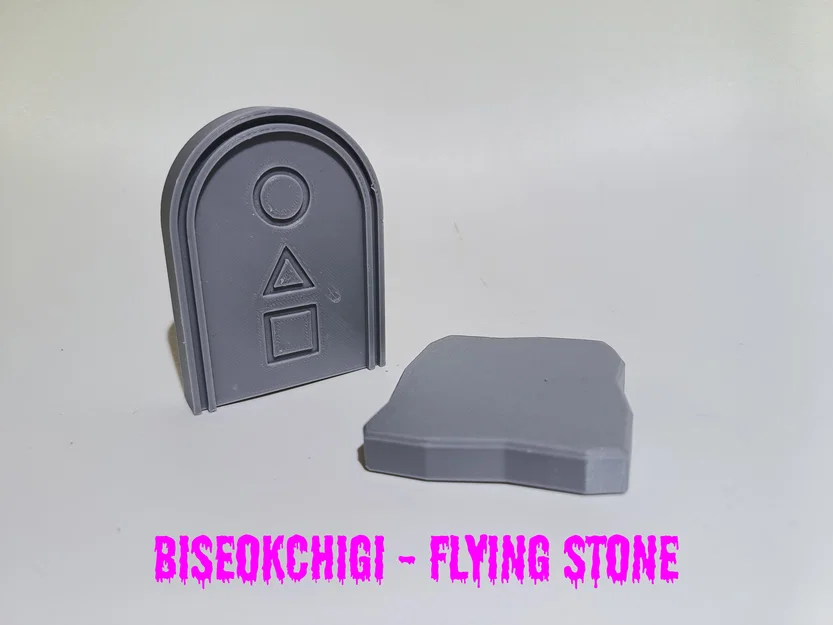 Mô hình Biseokchigi - Flying Stone từ Squid Game 2 (In 3D) - Image 1