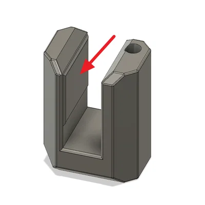Kẹp giữ đầu dây tóc cho Prusa MK4/MK4S