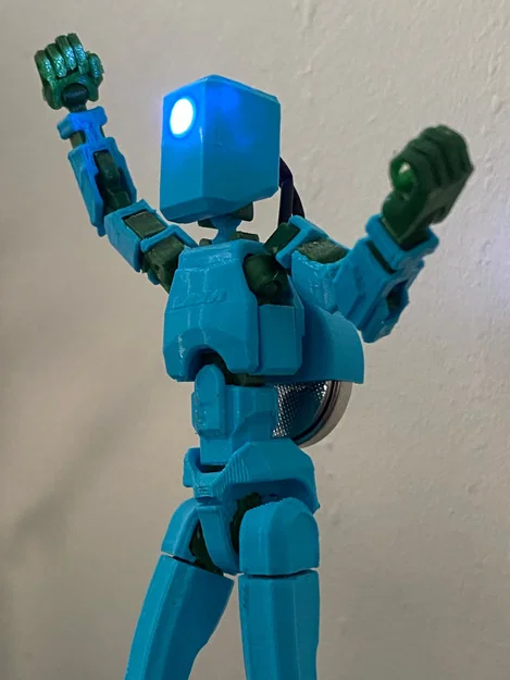 Mô hình Dummy 13 kèm đèn LED 5mm - Image 2