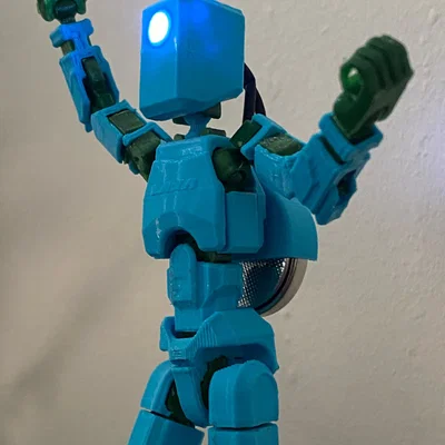 Mô hình Dummy 13 kèm đèn LED 5mm