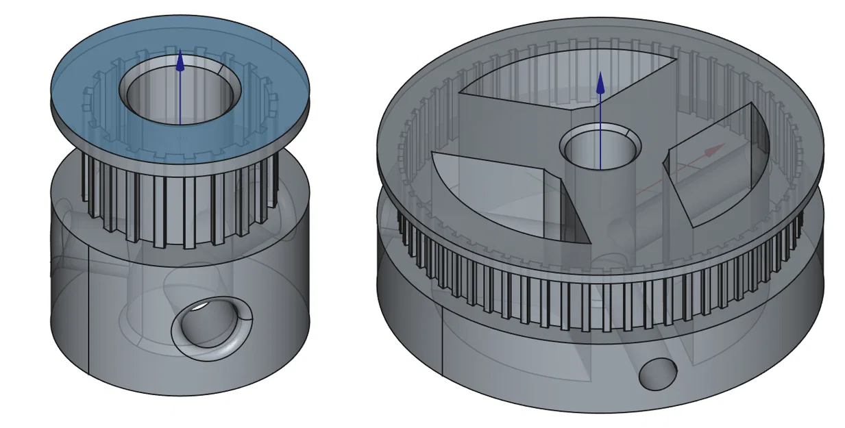Timing Pulley - Puly đai răng hoàn toàn tùy biến (Fully Parametric) - Image 1