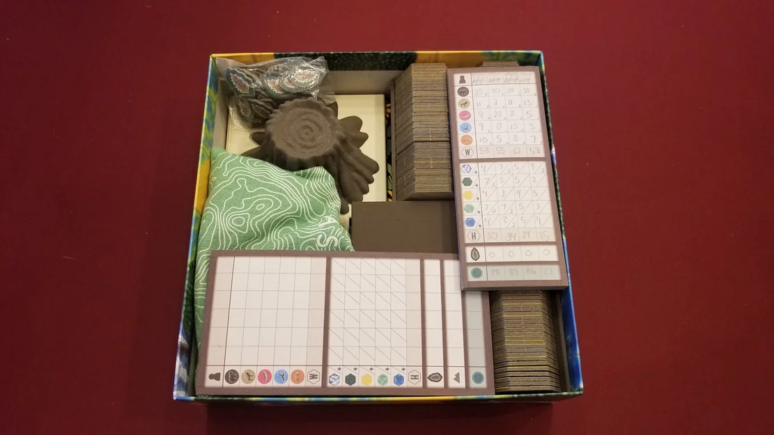 Bộ khay đựng Cascadia - Vừa cả bản mở rộng Landmarks, thẻ có bọc và mô hình gốc cây - Image 7