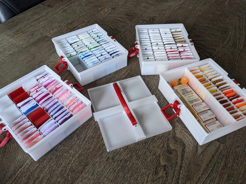 Hộp Đựng Chỉ Thêu Xếp Chồng (Stackable Embroidery Thread Case) - Image 3