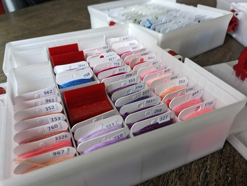 Hộp Đựng Chỉ Thêu Xếp Chồng (Stackable Embroidery Thread Case) - Image 5