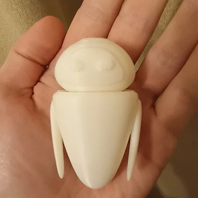 Mô hình in 3D nhân vật robot Eva trong phim WALL-E