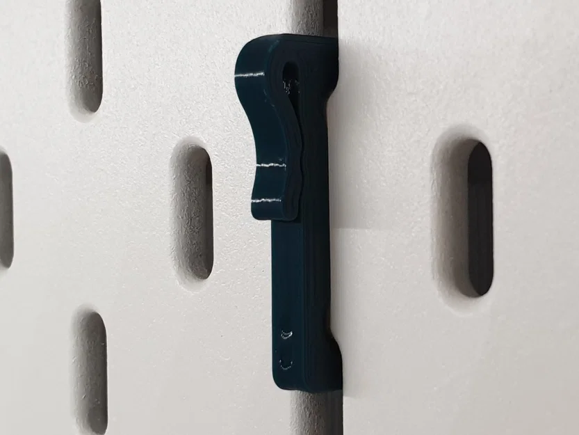 Kẹp treo giấy, ghi chú cho bảng IKEA Skadis - Tự in 3D tại nhà - Image 2