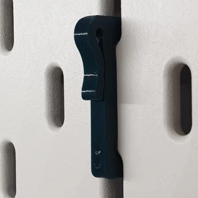 Kẹp treo giấy, ghi chú cho bảng IKEA Skadis - Tự in 3D tại nhà