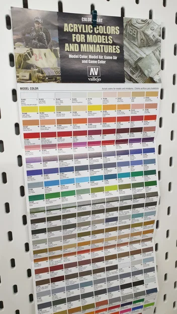 Kẹp treo giấy, ghi chú cho bảng IKEA Skadis - Tự in 3D tại nhà - Image 5