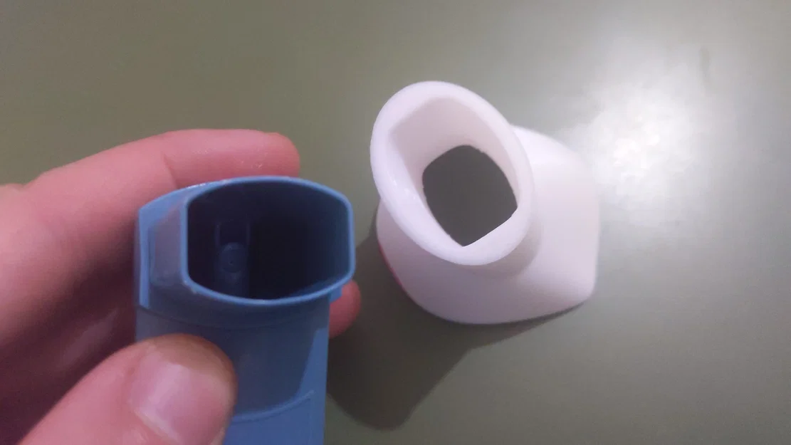 Bộ chuyển đổi bình xịt hen suyễn cho mèo in 3D - Image 4