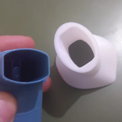 Bộ chuyển đổi bình xịt hen suyễn cho mèo in 3D