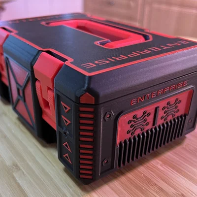 Thùng Đựng Đồ Sci-Fi Crate Enterprise