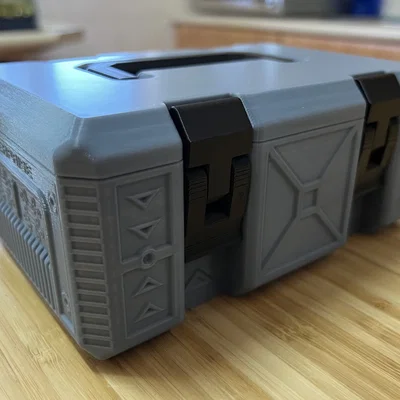 Thùng Đựng Đồ Sci-Fi Crate Enterprise