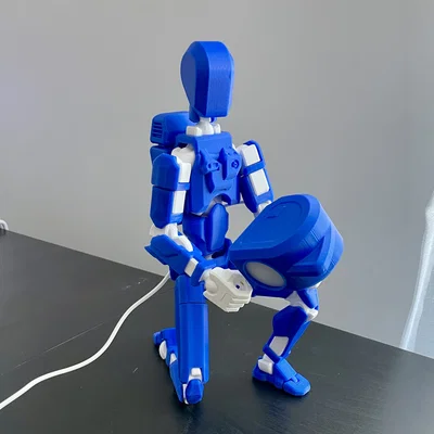 Đèn đội đầu cho Dummy 13 (Dùng IKEA Kapplake)