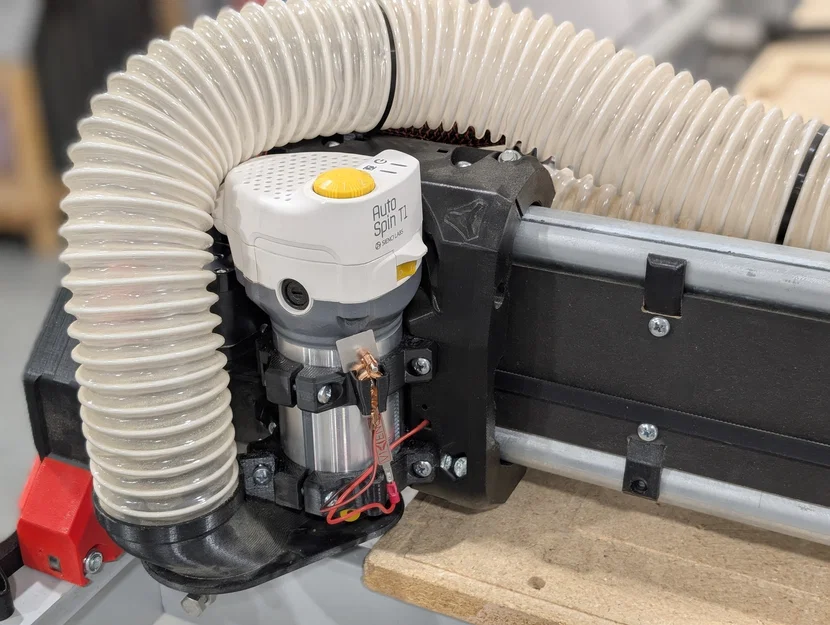 Ngàm gắn máy và chụp hút bụi Makita 701/AutoSpin T1 cho LowRider 4 CNC - Image 2