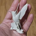 Mô hình chim ruồi (Hummingbird) 3D trang trí tinh xảo - Thumbnail 1
