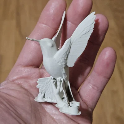 Mô hình chim ruồi (Hummingbird) 3D trang trí tinh xảo