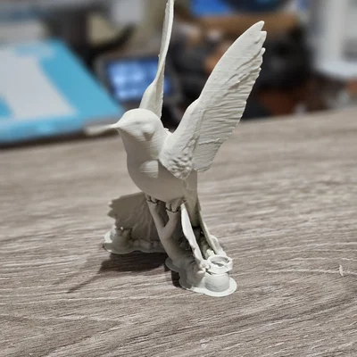 Mô hình chim ruồi (Hummingbird) 3D trang trí tinh xảo