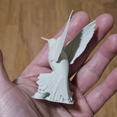 Mô hình chim ruồi (Hummingbird) 3D trang trí tinh xảo