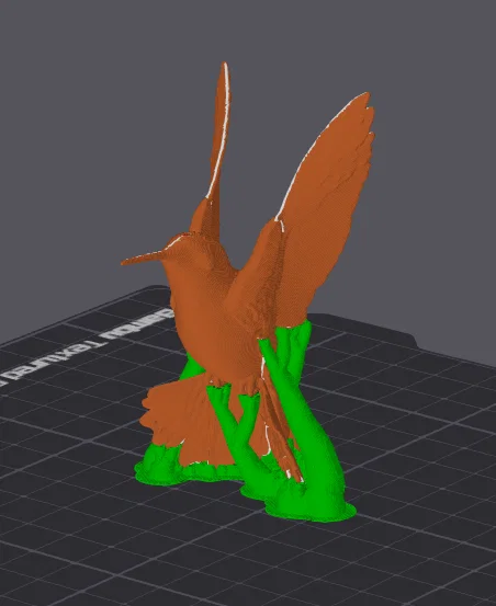 Mô hình chim ruồi (Hummingbird) 3D trang trí tinh xảo - Image 4