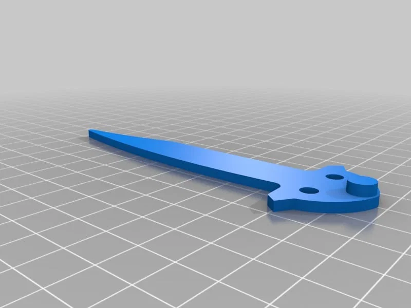 Butterfly Knife Trainer - Mô hình dao bướm tập luyện in 3D - Image 4