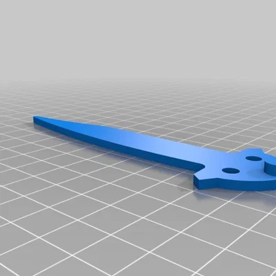 Butterfly Knife Trainer - Mô hình dao bướm tập luyện in 3D