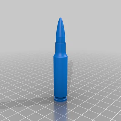 Mô hình đạn 7.62×51mm NATO / .308 Winchester
