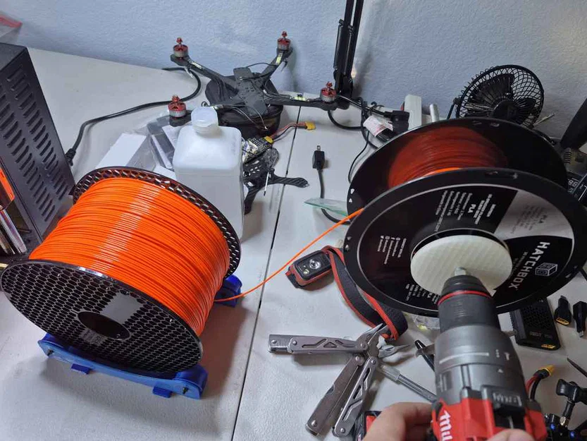 Bộ dụng cụ hỗ trợ cuộn lại Filament (Filament Re-Spooler) - Image 6