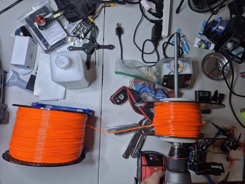 Bộ dụng cụ hỗ trợ cuộn lại Filament (Filament Re-Spooler) - Image 7