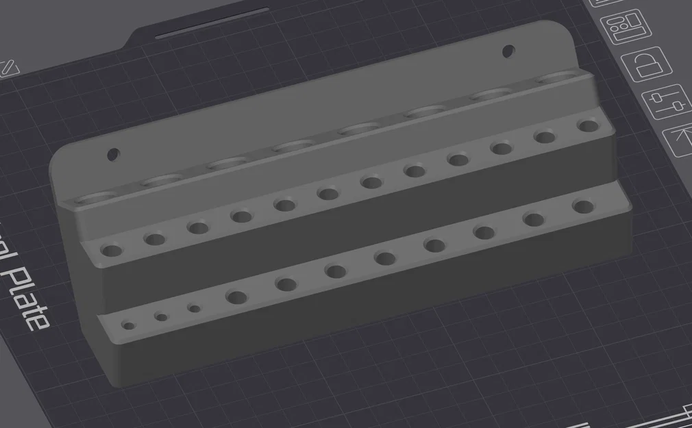 Giá treo tường đựng mũi phay CNC Router Bit Holder - Image 2