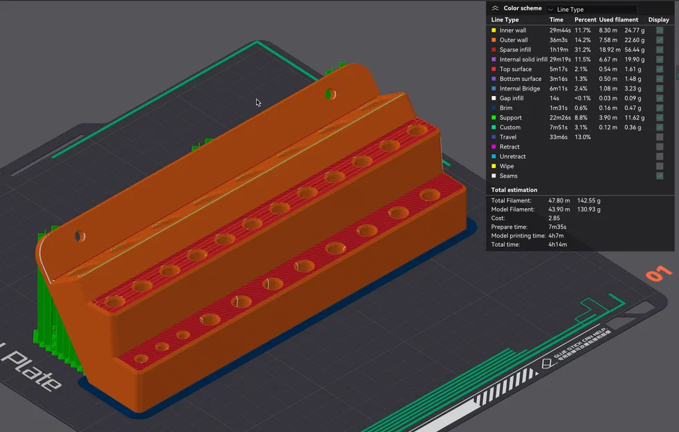 Giá treo tường đựng mũi phay CNC Router Bit Holder - Image 4