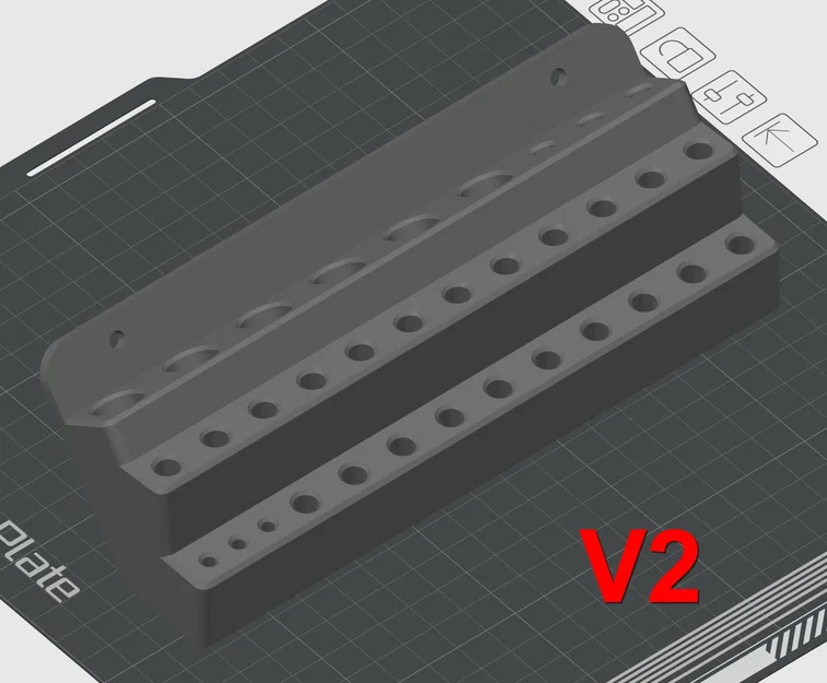 Giá treo tường đựng mũi phay CNC Router Bit Holder - Image 5