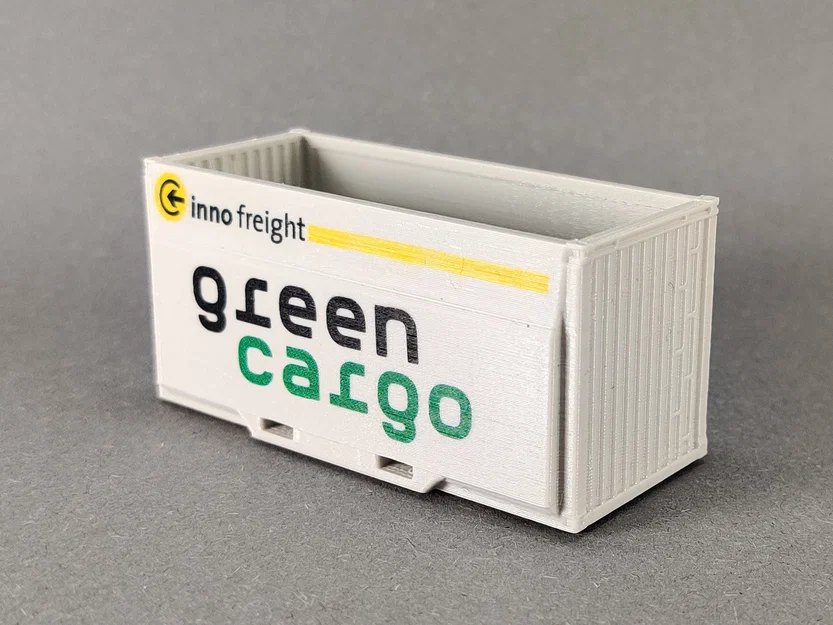 Container chở dăm gỗ tỉ lệ H0 (1:87) - Image 1