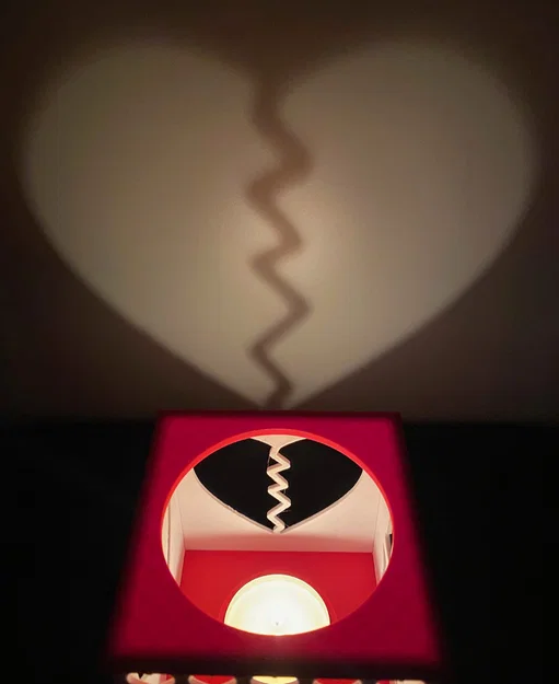 Lồng đèn LED/Nến lãng mạn ngày Valentine với 4 thông điệp - Image 5