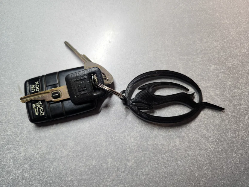 Móc khóa biểu tượng Chevy Impala in 3D cực chất - Image 2