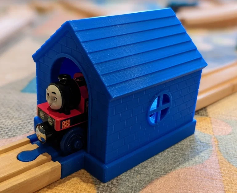 Mô hình nhà ga tàu hỏa Brio và Ikea in 3D cho bé - Image 1