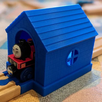 Mô hình nhà ga tàu hỏa Brio và Ikea in 3D cho bé